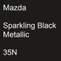 Preview: Mazda, Sparkling Black Metallic, 35N.